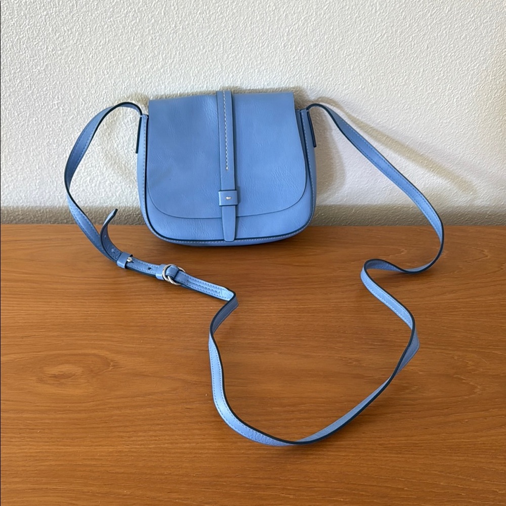 Blue Crossbody Bag
